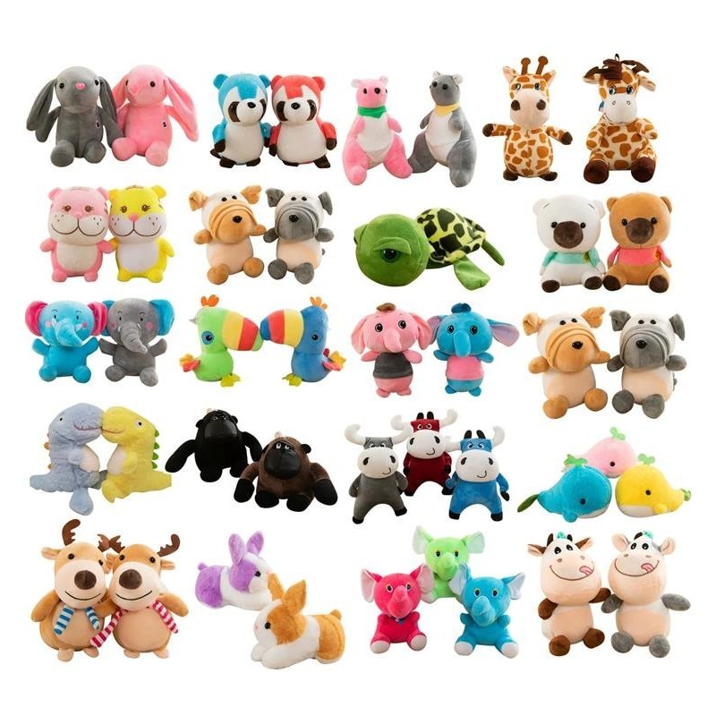 PELUCHES PEQUEÑOS, DISEÑO ANIMALES.