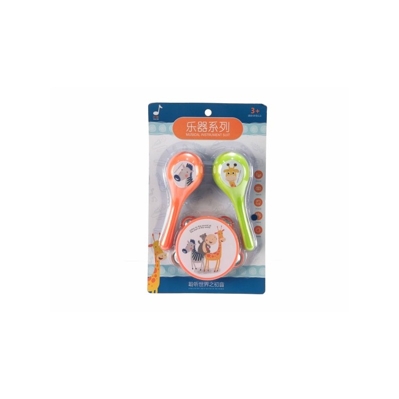 SET INSTRUMENTOS MUSICALES 3 PIEZAS