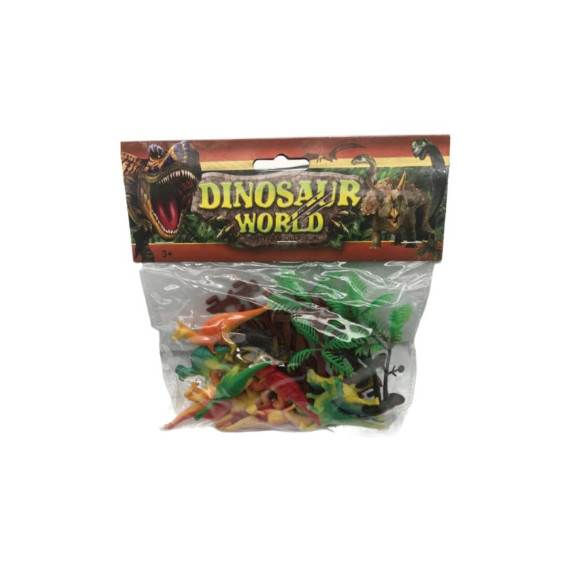 DINOSAURIOS EN BOLSA CHICOS