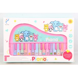 PIANITO ANIMALES CON SONIDO Y LUZ, DOS COLORES