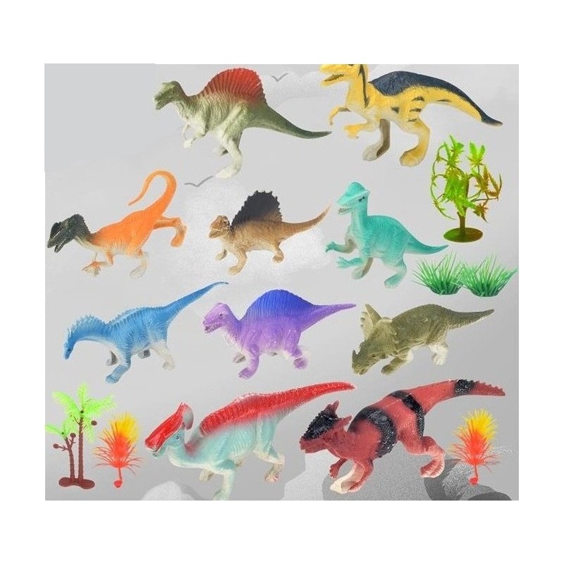 BOLSA DINOSAURIOS 10 UNIDADES