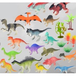 BOLSA DINOSAURIOS, 17 UNIDADES