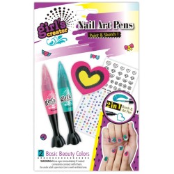 SET DE UÑAS CON ESMALTE Y...