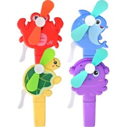 VENTILADOR DE MANO Y BURBUJERO, 24 UNIDADES