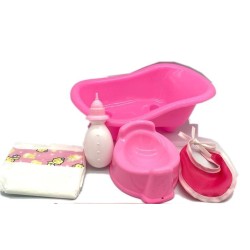 BAÑERA CON ACCESORIOS