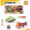 AVIONETA Y TANQUE PARA ENSAMBLAR EN CAJA