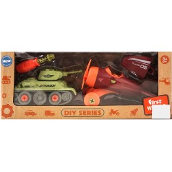 AVIONETA Y TANQUE PARA ENSAMBLAR EN CAJA
